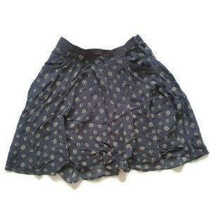 Ecote' Anthropologie Black & White Mini Skirt 0